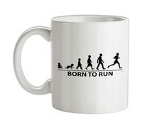 Born To Run - Tazza IN Ceramica - Runner Corsa Marathon Gara 5K 10K Mezza