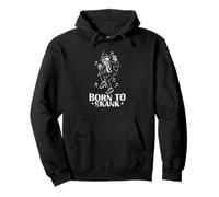 Born To Skank Ska Ska Felpa con Cappuccio