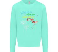 Born To Stand Fuori Autism Asd Uomo Felpa Maglione