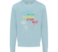 Born To Stand Fuori Autism Asd Uomo Felpa Maglione