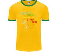 Born To Stand Fuori Autism Asd Uomo Ringer Fotl