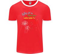 Born To Stand Fuori Autism Asd Uomo Ringer Fotl