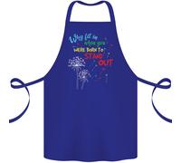 Born To Stand Fuori Autism Autismo Asd Cotone Grembiule 100% Biologico