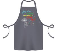 Born To Stand Fuori Autism Autismo Asd Cotone Grembiule 100% Biologico