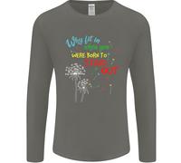 Born To Stand Out Autistico Autism ASD Uomo Manica Lunga T-Shirt