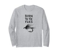 Born To Tie Flies Morsa da banco Trota Streamer Hackle Hook Maglia a Manica