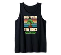 Born To Trim Tiny Trees Since 1959 per compleanno a tema bonsai Canotta