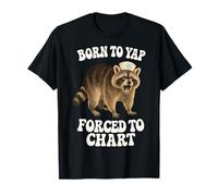 Born To Yap Forced To Chart Nurse Cartella Clinica Urla Maglietta