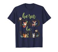 Born Two Be Wild 2° compleanno camicia ragazzo animali del bosco Maglietta