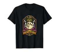 Born Under The Moon Celestial Phases Maglietta