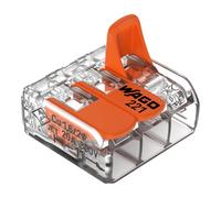 Wago 221-413/995-012 (Conf. 12 pz) - Morsetto di giunzione con leve