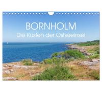 Bornholm-The Coasts of the Baltic Sea Island (Wall Calendar 2027 DIN A4 landscap