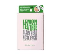 Borntree Lemon Tea Tree Black Head Nose Pack 10ea - SPEDIZIONE GRATUITA