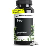 Boro Puro - 3 Mg Di Boro Ad Alto Dosaggio per Compressa - 365 Compresse - Vegano