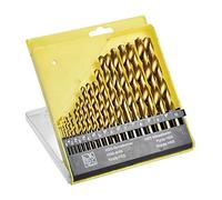 BOROCO 19pcs Set di Punte Elicoidali in Acciaio al Cobalto Metriche, 1.0-10.0 mm, Multimateriale, Professionale