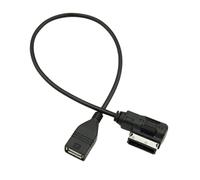 BOROCO Adattatore Cavo USB MP3, Interfaccia Musicale USB Adattatore Cavo AMI MMI AUX MP3 Per Q5 Q7 R8 A3 A4 A5 A6