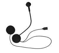 BOROCO Auricolare Bluetooth per Casco da Moto, Audio Hi-Fi Ad Alta fedeltà BT5.0, Supporta le Chiamate in Vivavoce con Durata della Batteria di 8 Ore, Installazione Compatibile con