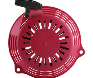 BOROCO Avviamento a Strappo per Generatore - Ricambio Compatibile con Motori 4-5.5 HP Orizzontali e Verticali per Honda GC135 GCV160 EN2000 - Starter con Ritorno Automatico e Cavo Retrattile - Rosso