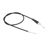 BOROCO Cavo dell'acceleratore del motociclo, 110 cm Testa dritta Cavo dell'acceleratore del motociclo Cavo dell'olio della presa Linea del cavo dell'olio per Pit Dirt Motor Trail Bike Motocross(Nero)