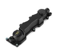 BOROCO Coperchio Valvole Motore, Coperchio Bilanciere Albero a Camme con Guarnizione, Compatibile con 1.6 HDI C2 C3 C4 C5 308 Mk2