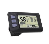 BOROCO Pannello Display LCD per Bici Elettrica, Pannello di Controllo LCD P3H Ebike, Display LCD 24V 36V 48V 60V con Cavo Impermeabile a 6 Pin per Scooter Elettrico