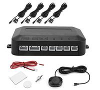 BOROCO Sensore di Parcheggio per Auto 12V Kit Radar di Retromarcia Sistema di Sonda Indicatore Sonoro di Avviso