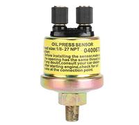 BOROCO Sensore di Pressione Dell'olio Motore per Auto, Sensore di Pressione Dell'olio Motore di Ricambio Universale 1/8 NPT per Manometro Aftermarket