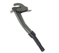 BOROCO Ugello per Tanica Flessibile per Tanica, Beccuccio per di Carburante in Metallo a Tenuta Stagna in Acciaio al Carbonio con Tubo di Bloccaggio di Sicurezza per Taniche di