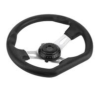BOROCO Vuota dello Sterzo a Kart 270 Mm GO Fuote di Sterzo con Folle Dune Ruota Roulena della Superficie Liscia Design Ergonomico Facile Installare con Lega di Alluminio ABS per
