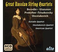 Borodin Quartet - Great Russian String Quartets (Borodin-Glazunov-Prokofiev-Tchaikovsky Shostakovich) 6 Cd