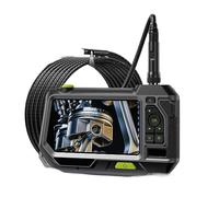 Boroscopio For Ispezione Auto For Tubi Videoscopio Digitale HD 1080P Con Schermo LCD For Endoscopio Immagine Hd(8mm Three Lens 5m)