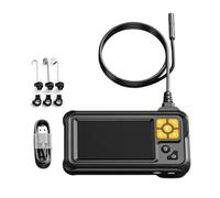 Boroscopio portatile 8 LED illumina 4.3 "LCD Display Ispezione Per Macchinari Tubi Erosione Controlli Macchina Fotografica di ispezione Per Riparazione Automobilistica