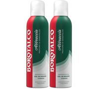 Borotalco, Abbraccio Profumo di Borotalco, Gel Doccia in Mousse Cremosa, Texture Extra Avvolgente e Vellutante, Deterge il Corpo e Dona Benessere, Dermatologicamente Testato, Bombola 200 ml