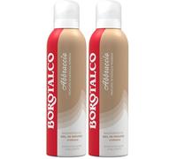 Borotalco, Abbraccio Profumo di Vaniglia Morbida, Gel Doccia in Mousse Cremosa, Texture Extra Avvolgente e Vellutante, Deterge il Corpo e Dona Benessere, Dermatologicamente Testato, Bombola 200 ml