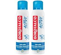 Borotalco Active Deodorante Uomo Anti-Odore Con Talco Al Profumo Di Sali Marini Spray 48H 150 Ml (2)