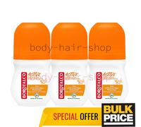 6 PZ BOROTALCO ROLL ON ACTIVE DEODORANTE 50 ML PROFUMO DI MANDARINO E NEROLI