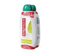 Borotalco Bagnodoccia Rivitalizzante Bergamotto e Tè Verde, Bagnoschiuma Corpo, Formula Rivitalizzante, Effetto Borotalco sulla Pelle, Dermatologicamente Testato, 2 Flaconi da 600 ml