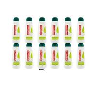 Borotalco Bagnoschiuma rivitalizzante gel doccia con bergamotto e tè verde, 450 ml, per pelle morbida e vellutata, con portachiavi Italy Shop Service in omaggio, 12 pezzi