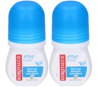 Borotalco Deo Roll Attivo Blu 2x50 ml Roll-On