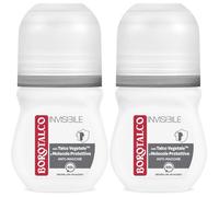 Borotalco Deodorante Invisible Grigio Roll On (50ML) 2x50 ml