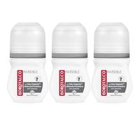 Borotalco Deodorante Invisible Grigio Roll On (50ML) 3x50 ml