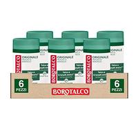 Borotalco Deodorante Original Deo Stick con Talco a Cristalli Attivi per Pelle Asciutta Assrobe il Sudore Efficacia 48h - 6 Flaconi da 40ml ognuno