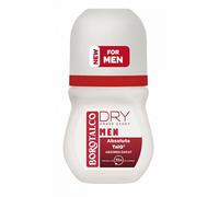 Borotalco Uomo Amber Dry Roll-On Deodorante Assorb Sweat Talc Protect...