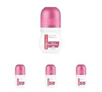 Borotalco, Deodorante Roll On Seta, Formula Senza Alcool e con Talco a Cristalli Attivi, Tripla Protezione Asciutta, Profumo di Talco e Fiori Rosa, 48h di Efficacia - 1 Flacone da 50 ml