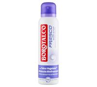 Borotalco, Deodorante Spray Fresco No stop - Fiori acqualici, con Talco Vegetale e Molecole Rinfrescanti, Formula fresca con Micorcapsule rinfrescanti, 72h di Efficacia, 0% alcool, 150 ml