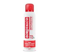Borotalco, Deodorante Spray Intensivo, Formula Senza Alcool e con Talco a Cristalli Attivi, Ipersudorazione, Profumo di Borotalco, 72h di Efficacia - 1 Flacone da 150 ml