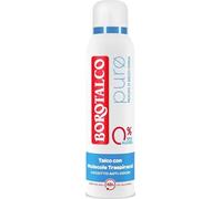 Borotalco, Deodorante Spray Puro Brezza Marina, con Talco con Molecole Traspiranti, Senza Alcool e Sali di Alluminio, Asciutto Anti-Odori, 48h di Efficacia, Profumo Marino - 1 Flacone da 150 ml