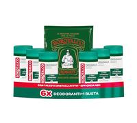 Borotalco, Deodorante Stick Originale e Talco in Polvere, Formula Senza Alcool con Talco Assoluto, Assorbe il Sudore, Profumo Borotalco, 72h di Efficacia - 6 Flaconi da 40ml