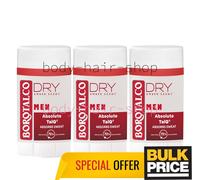 Borotalco UOMO Asciutto deodorante solido 72 ore per uomo Amber Scent 40 ml