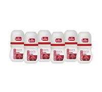 Borotalco, Deodorante Uomo Roll On Asciutto Ambrato, Formula Senza Alcool con Talco Assoluto, Assorbe il Sudore, Profumo Ambrato, 72h di Efficacia - 6 Pezzi da 50 ml